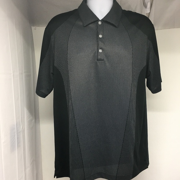 nike golf black polo
